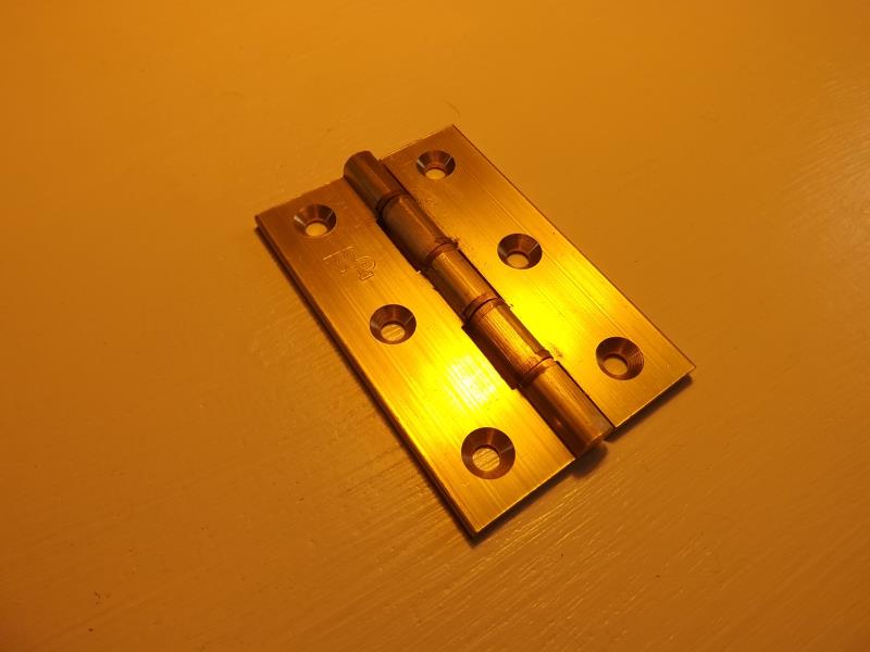 Double Phosphor Bronze Washered Hinges (With Brass Pin)