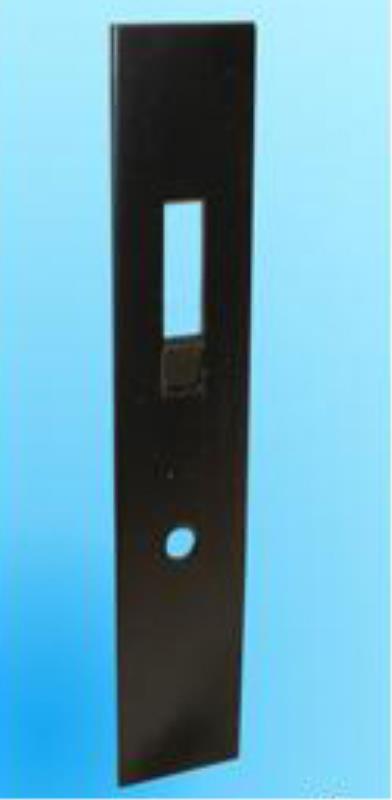 STRIKERS I. 178mm POWDER COATED STEEL CATCH PLATE TO SUIT G16 & G8 GATE LOCKS.